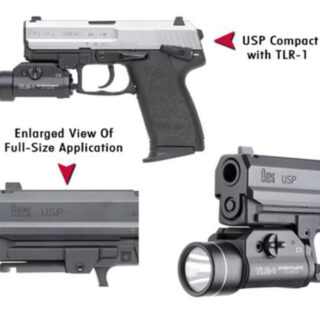 GG&G HK USP Standard TLR & M3/M6 Light Mount HK USP Full Size Pistols