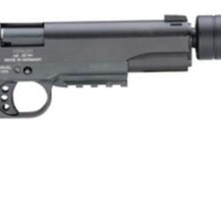 American Tactical, 1911, 22 LR, 5" Barrel, Blued, Polymer Grips, 10Rd, Threaded, Faux Suppressor