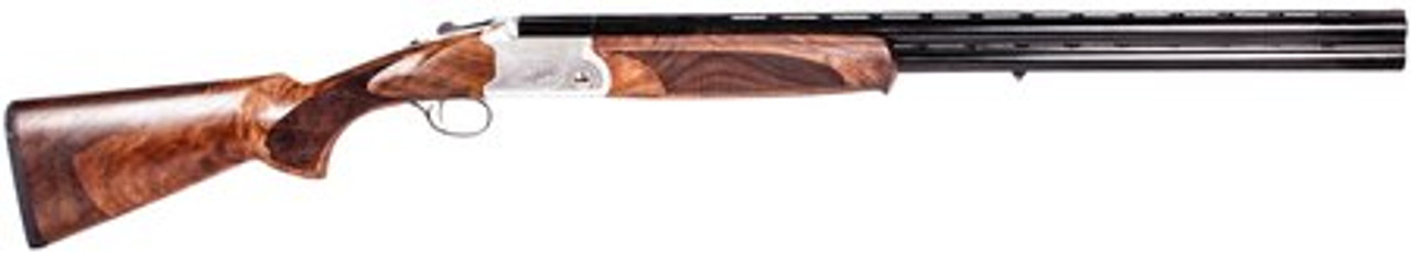 American Tactical, Cavalry SX, Over/Under, 12 Gauge, 3" Chamber, 28" Barrels, Blued, Wood Stock, 2Rd
