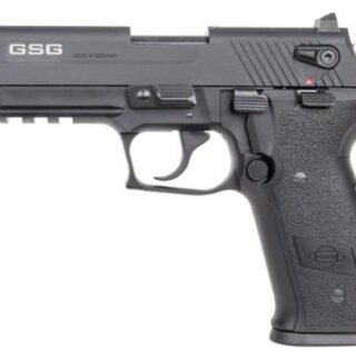 GSG Firefly 22LR, 4", 10rd, Adj. Sights, Black Zinc Alloy