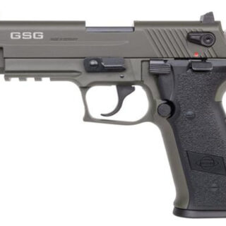 GSG Firefly 22LR, 4.9" Threaded Barrel, 10rd, Green Frame/Slide