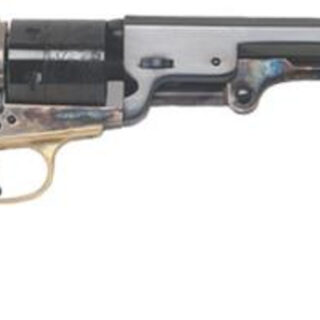 Cimarron 1851 Man With No Name Conversion .38 Special 7.5" Barrel Standard Blue Finish Walnut Grips, 6rd