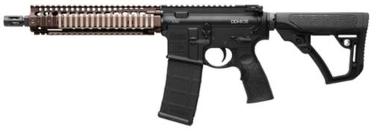 Daniel Defense MK18 SBR 5.56 10.3" Barrel Flat Dark Earth RISII MK18 Handguard 30 Rd Mag, All NFA Rules Apply