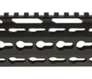 Aim Sports AR Keymod Handguard Rifle 6061-T6 Aluminum Black Hard Coat, Low, 13.5"