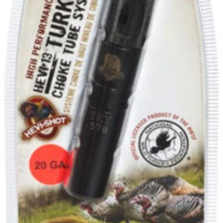 HEVI-Shot Choke Tube 20 Ga Turkey Mid Range Invector + Black
