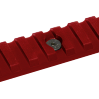 Timber Creek QD Picatinny Rail Combo, Keymod, 9 Slot, Red