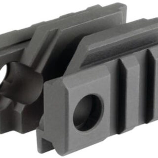 Midwest Tactical Light Mounts with Two Mil-Spec Picatinny Rails with Two Anti-Rotation Sling Swivel Sockets Black