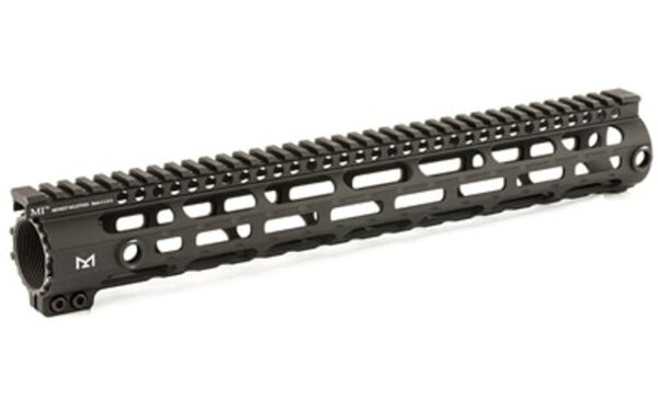 Midwest D.P.M.S. High Profile AR-10 Handguard Rail, 6061 Aluminum Black Hard Coat Anodized