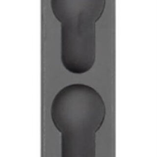 Midwest M-Lok To KeyMod Adapter 2 Slot Black