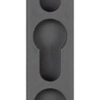 Midwest M-Lok To KeyMod Adapter 3 Slot Black