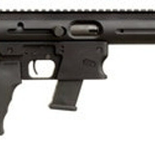 TNW Aero Survival 10mm, 16.25" Collapsible Black Stock, Black Hardcoat Anodized