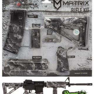 Matrix Diversified Reaper Z Silver Magpul MOE Kit, Poly, AR-15