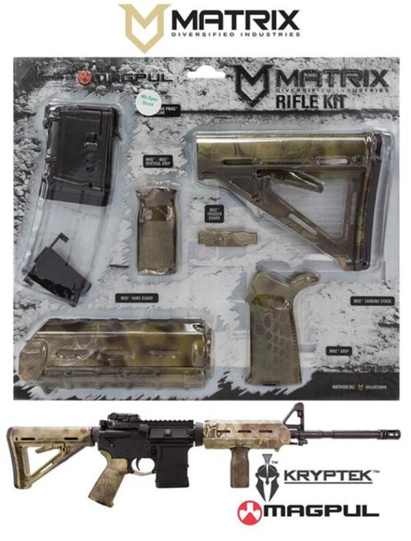 Matrix Diversified Kryptek Mandrake Magpul MOE Kit, Commercial, 10rd