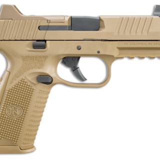 FN 509 Tactical 9mm, 4.5" Barrel, Night Sights, Flat Dark Earth, 17rd/24rd