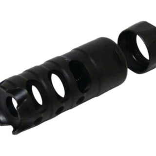 POF Rifles Three Chamber Muzzle Brake and Locknut Kit .308 Caliber Black