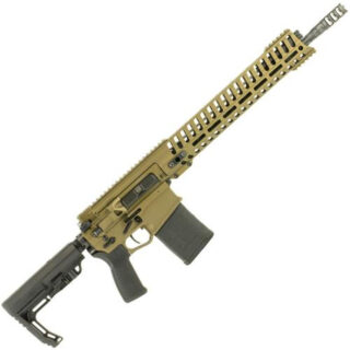 POF Revolution DI, .308 Win, 16.5" Barrel, 20rd, Direct Gas Impingement, 14.5" M-LOK Rail, Burnt Bronze