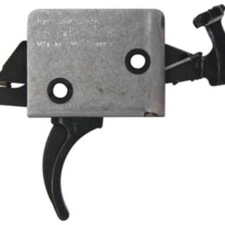 CMC Triggers AR-15/AR-10 Match Grade 2-Stage Trigger Group Small Pin Curved Trigger 1 Pound Set - 3 Pound Release