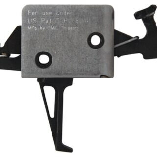 CMC Triggers AR-15/AR-10 Match Grade 2-Stage Trigger Group Large Pin Flat Trigger 1 Pound Set - 3 Pound Release