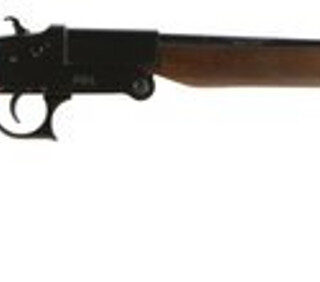 Hatfield SGL Single-Shot 410 Ga, 20" Barrel, 2.75", Turkish Walnut, Black, 1rd