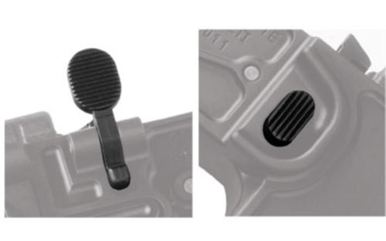 2A Armament Magazine Button And Catch Are Machined From Aluminum, Center Pin Is Stainless Steel, Compatible With AR-15 And AR10 Platforms, Complete Assembly Weight .27 oz.