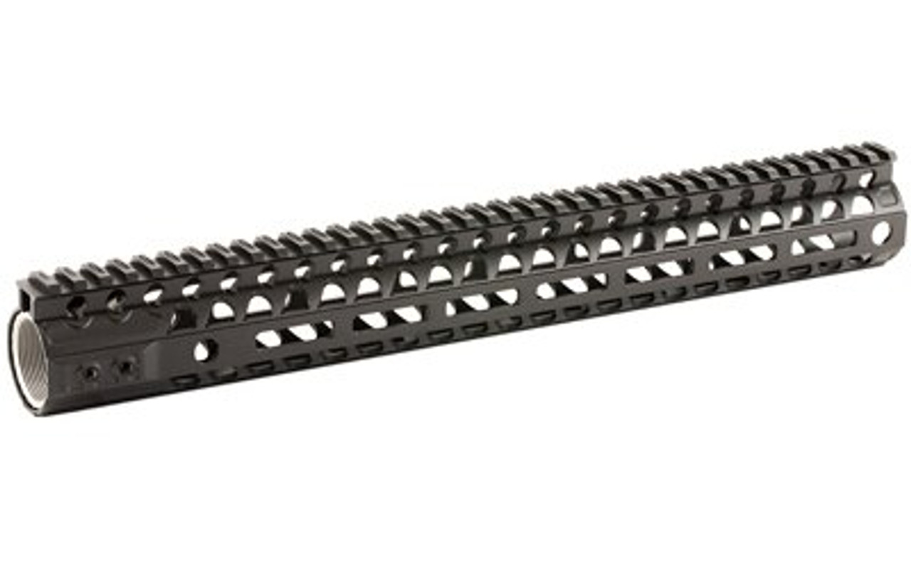 2A Armament Aethon, M-Lok, Handguard, 7075-T6 Aluminum Barrel Nut, 6061 Extrusion, AR Rifles, 15", Anodized Black