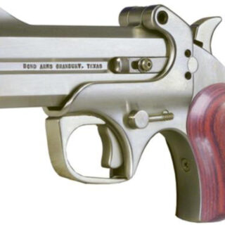 Bond Arms Century 2000 410/45LC 3.5" 2rd Lam Rosewood Grip Satin SS