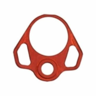 Odin Works Pistol Buffer Tube Back Plate - Red