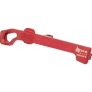 Odin Works Extended Glock Magazine Release - QC 10 Style- Red