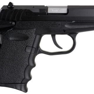SCCY CPX-1, Double Action Only, Semi-automatic, Polymer Frame Pistol, Compact, 9mm, 3.1" Barrel, Black, 3 Dot Sights, Manual Thumb Safety, 10 Rounds, 2 Magazines