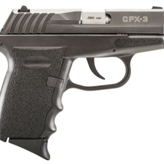 SCCY CPX-3, .380 ACP, 2.96" Barrel, 10rd, Black