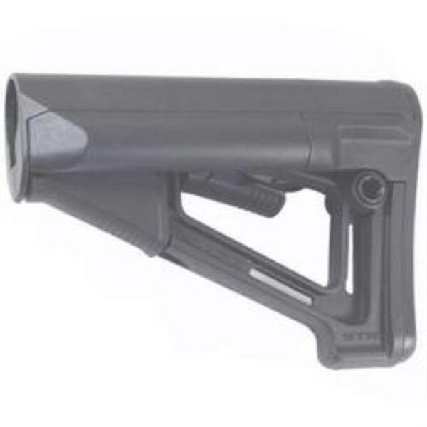 Magpul STR Mil-Spec AR-15 Carbine Stock, Storage Tubes, Gray, Polymer