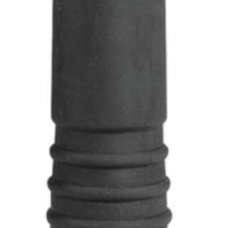 Ergo Broom Handle Vertical Grip Black Rubber