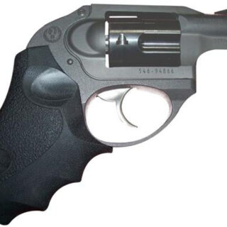 Ergo Delta Grip for Ruger LCR/LCR-X Revolvers, Ergonomic Rigid Rubber Overmolded Grip Black