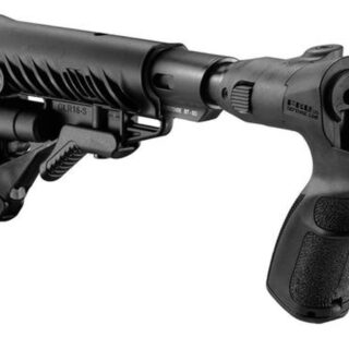 Mako AGMF500-FK SB Folding Collapsible Buttstock Mossberg 500/590 Black