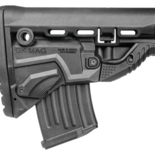 Mako AK-47 Survival Buttstock With Built-In Magazine Carrier Black