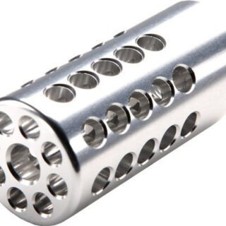 Tactical Solutions Trail-Lite .900" Compensator Silver