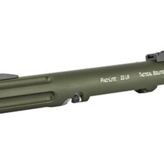 Tactical Solutions Pac-Lite Ruger Mark IV, 4.5" Fluted Matte OD Barrel 22LR