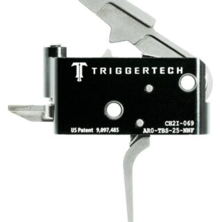 TriggerTech Adaptable Primary with Bolt Release AR-Platform Two Stage Flat 2.50-5.00 lbs, Metal Finish