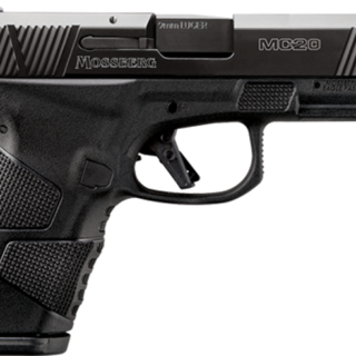 Mossberg MC-2 Compact 9mm, 4" Barrel, Black, 3 Dot Sights, Flat Profile Trigger, 2 Mags, 13rd-15rd