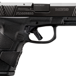 Mossberg MC-2 Compact 9mm, 4" Barrel, Black, 3 Dot Sights, Flat Profile Trigger, 2 Mags, 1-13Rd and 1-15Rd