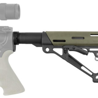 Hogue AR-15 Collapsing Buttstock, Milspec Olive Drab