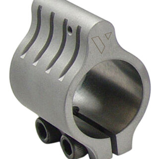 Vltor Gas Block Screw Mount Low Profile .75" Stainless Steel Black