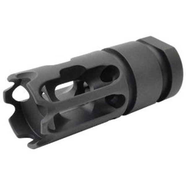 2A Armament T3, Conpensator, 4140 Bar Stock, Black Oxide, 1/2 X 28 TPI, 223 Rem, 5.56mm, 2.115"