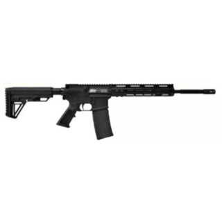 ATI Mil-Sport .300 Blackout, 16" Barrel, Black, Adj Alpha Stock, Polymer Grip, 30rd