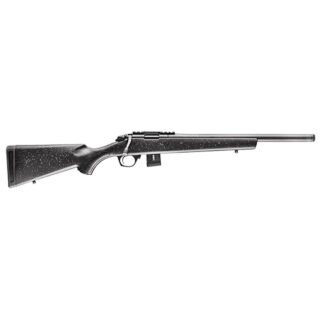 Bergara BMR Rifle .17 HMR, 20" Carbon Fiber Barrel, 1/2x28 Threaded, Black, Synthetic Stock, 30 MOA Rail, 10rd