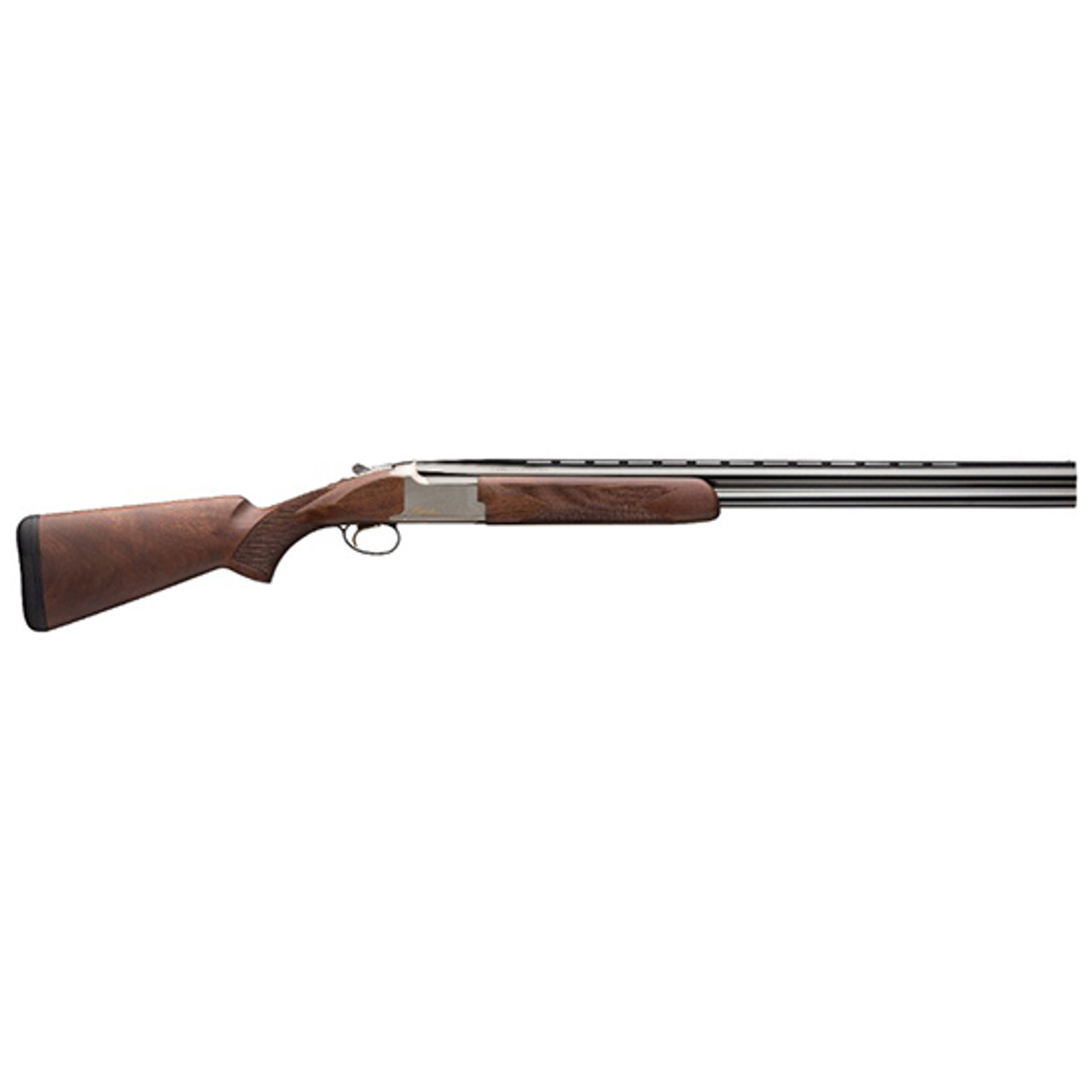 Browning Citori Hunter 16 Ga, 2.75" Chamber, 28" Barrel, Nickel Plated Receiver, Gold Accents, Grade II Satin American Walnut Stock, 2rd