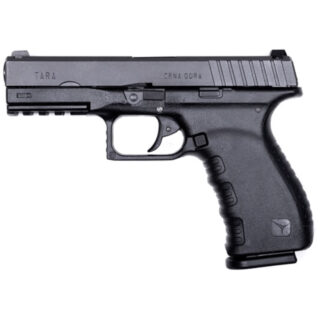 Century Arms Tara TM-9 9mm, 4.5" Barrel, Ambi Mag Release, No Thumb Safety, Black, 17rd