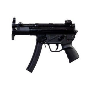 Century AP5-M Base 9mm, 4.5" Barrel, Black, Adjustable Sights, Manual Safety. Hard Case, 30rd