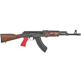 Century VSKA Thunder Ranch Edition, 7.62x39mm, 16.5" Barrel, Matte Black, USMC Red US Palm Grip, Wood Stock, 30rd