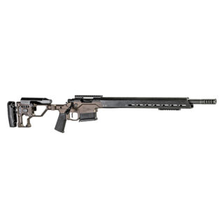 Christensen Arms Modern Precision .308 Win 20" Carbon Fiber TB, Black, Desert Brown Folding Stock, 4rd